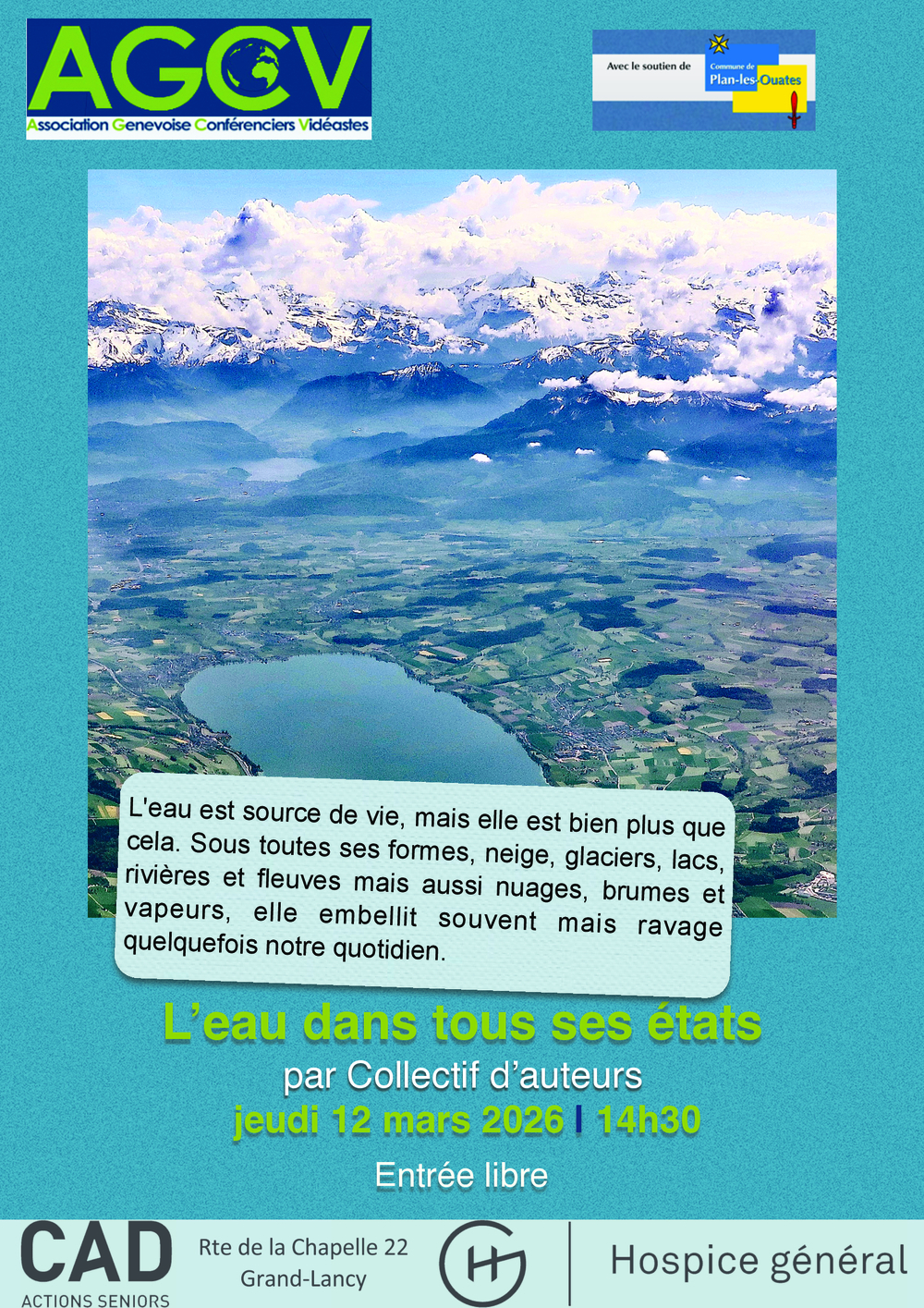 L'eau dans tous ses états